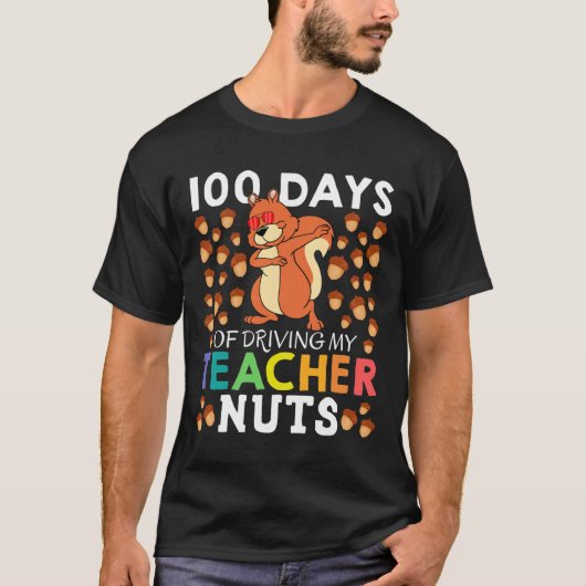 T-shirt Jours De Conduite Mon Enseignant Nuts Amusants Éja (Devant)