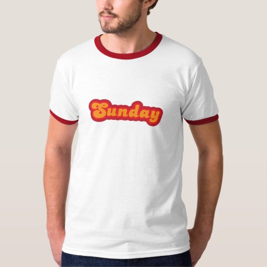 T-shirt Jours de la semaine (Devant)