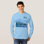 T-shirt Jours de surf nostalgiques (Devant entier)