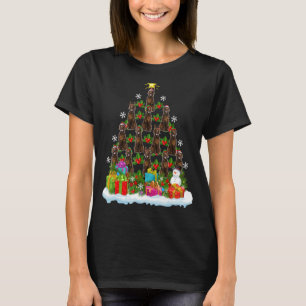 T-shirt Jours fériés Père Noël Irlandais Setter Chien Noël