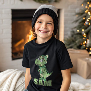 T-shirt Jours fériés T-Rex Enfants personnalisés