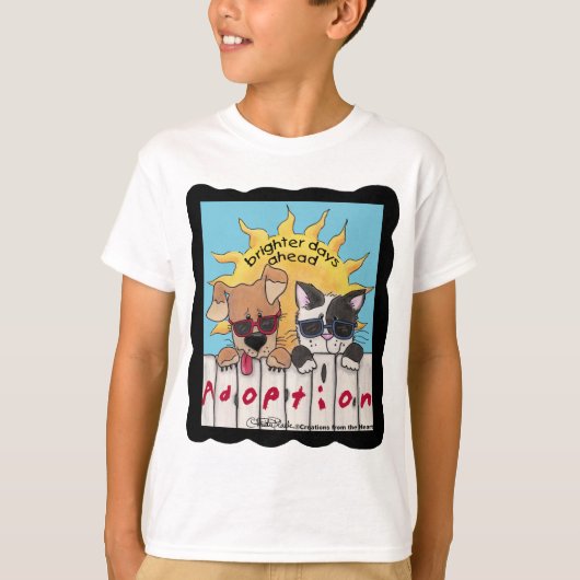 T-shirt Jours plus brillants (Devant)