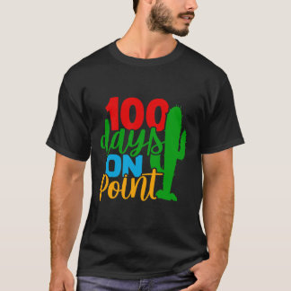 T-shirt Jours Sur Poin Enfants Sudens Cacus 100h Jour