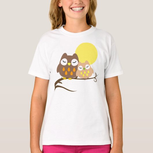 T-shirt Jovely Owl (Devant)