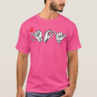 T-shirt JOY ASL Signal Language Design 4
