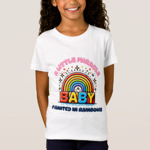 T-Shirt Joy bébé arc-en-ciel coloré