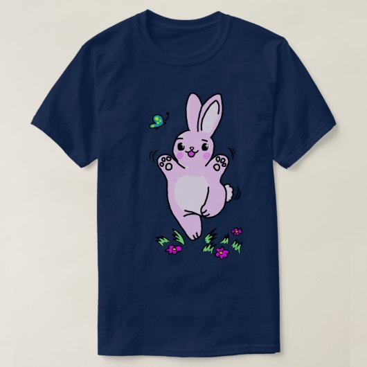 T-shirt Joy Joy Funny Bunny (Design devant)