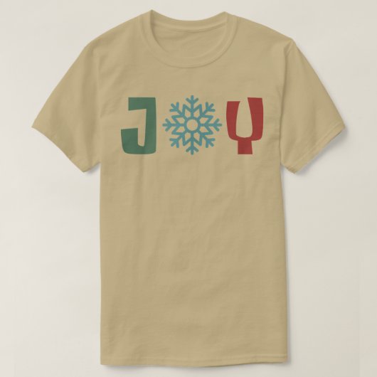 T-shirt Joy Joyeux Noël Yuletide saison Famille Matchin (Design devant)