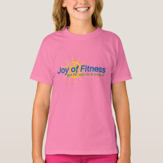 T-shirt Joy of Fitness - Girls Ringer