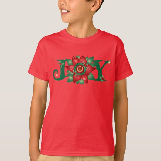 T-shirt Joy Pointsetta (Devant)