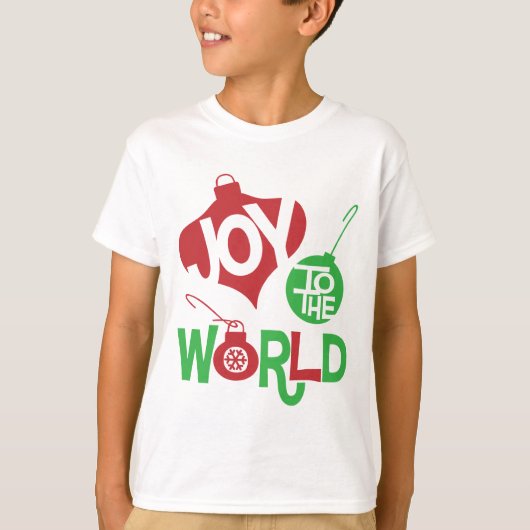 T-shirt Joy to the world (Devant)