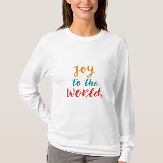 T-shirt Joy to the world (Devant)