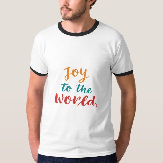 T-shirt Joy to the world (Devant)