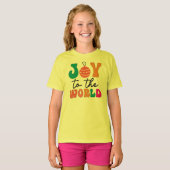T-shirt Joy to The World - Christmas Design-50835 (Devant entier)