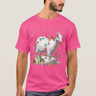 T-shirt Joyau de Noël de chèvre Pajama léger pour chèvre L