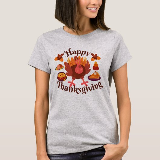 T-shirt Joyeuse Action de grâce (Devant)