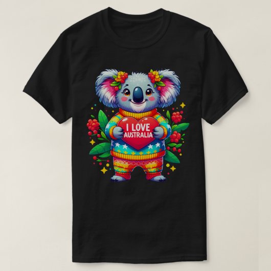 T-shirt Joyeuse Australia Day 13 (Design devant)