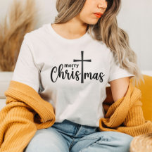 Joyeuse Chemise croix de Noël