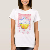 T-shirt Joyeuse chemise Cupcake (Devant)