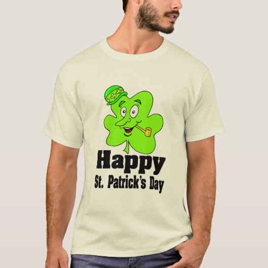T-shirt Joyeuse chemise de la Saint Patrick (Devant)