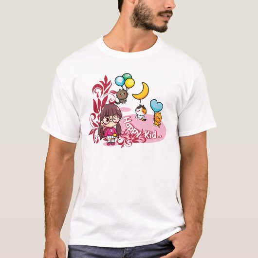 T-shirt Joyeuse chemise enfant (Devant)