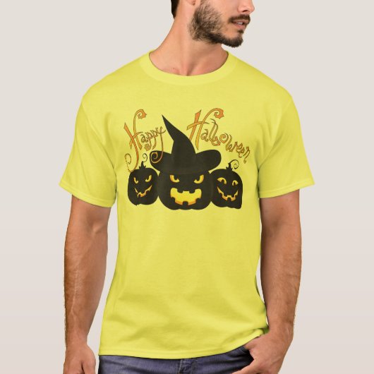 T-shirt Joyeuse chemise Halloween (Devant)