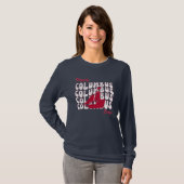 T-shirt Joyeuse Columbus Day Femmes (Devant entier)