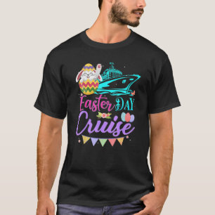 T-shirt Joyeuse croisière de Pâques Bateau de croisière