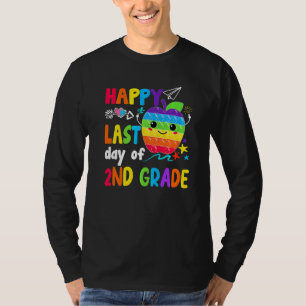 T-shirt Joyeuse Dernière journée de 2e année Enseignant Ét
