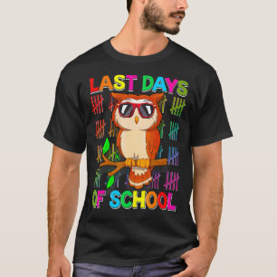 T-shirt Joyeuse Dernière Journée De L'École Garçons Filles