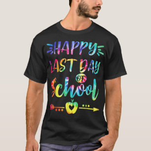 T-shirt Joyeuse Dernière journée de l'école Tie Dye élèves