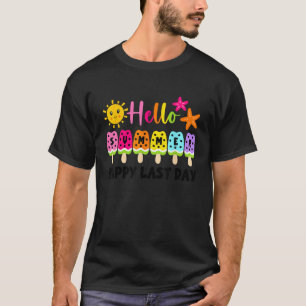 T-shirt Joyeuse Dernière journée de l'élève de l'école Bon