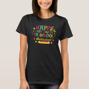 T-shirt Joyeuse Dernière Journée De Pa École Bonjour Ensei