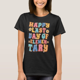 T-shirt Joyeuse Dernière journée d'Elémentaire Super Eleme