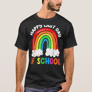 T-shirt Joyeuse Dernière Journée D'Enseignant Diplôme D'Ét
