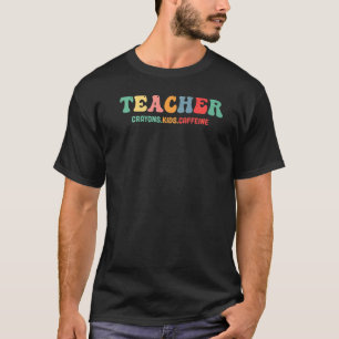 T-shirt Joyeuse Dernière journée des enseignants Crayons E