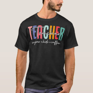 T-shirt Joyeuse Dernière journée des enseignants Crayons E