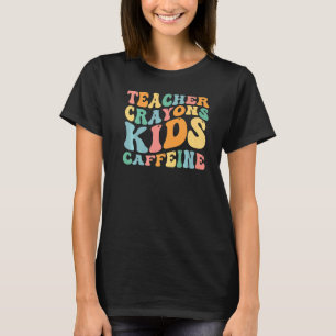 T-shirt Joyeuse Dernière journée des enseignants Crayons K