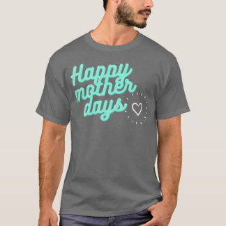 T-shirt Joyeuse famille des Fêtes des mères