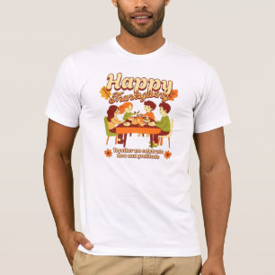 T-shirt Joyeuse fête d'Action de grâce - Amour de la famil