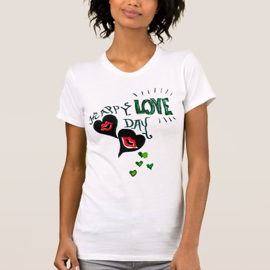 T-shirt Joyeuse Fête d'Amour (Devant)