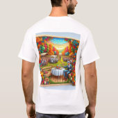 T-shirt Joyeuse Fête de Bachelorat de Gloire (Dos)