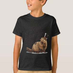 T-shirt Joyeuse fête de la marmotte Costume de marmotte an