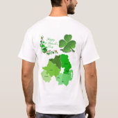 T-Shirt Joyeuse Fête de la Saint-Patrick (Dos)