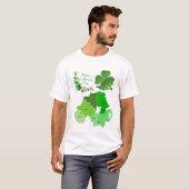 T-Shirt Joyeuse Fête de la Saint-Patrick (Devant entier)