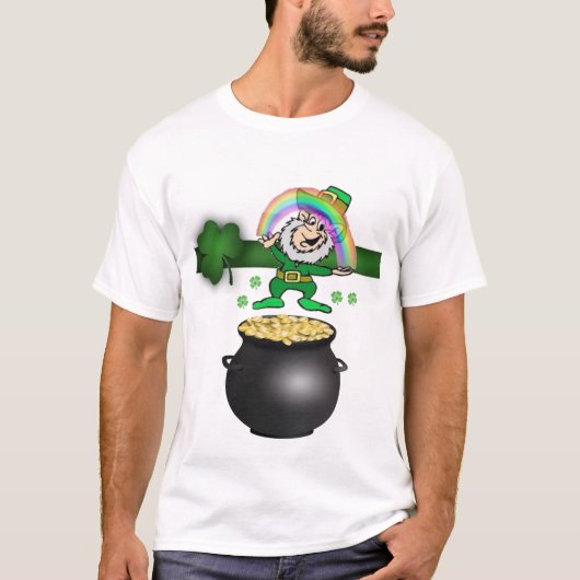 T-Shirt Joyeuse Fête de la Saint-Patrick (Devant)