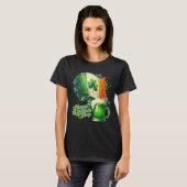T-shirt Joyeuse Fête de la Saint-Patrick Mug Drapeau Irlan (Devant entier)