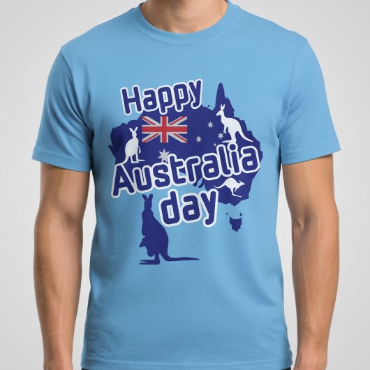 T-shirt Joyeuse fête de l'Australie 