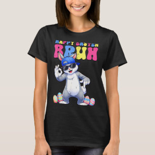 T-shirt Joyeuse fête de Pâques lapin 67 soixante-sept frèr