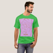 T-shirt Joyeuse fête des mères (Devant entier)